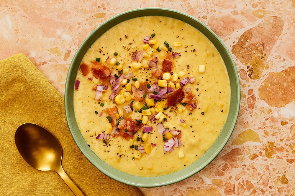 Chaudrée de maïs de base