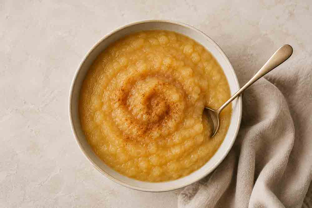 Compote de pommes maison