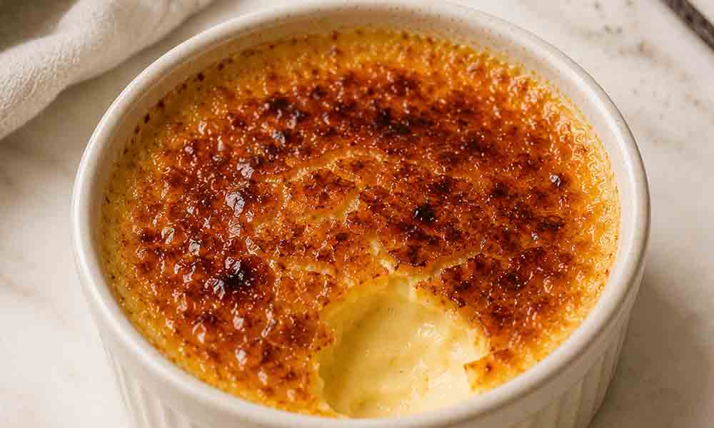 Crème brûlée traditionnelle
