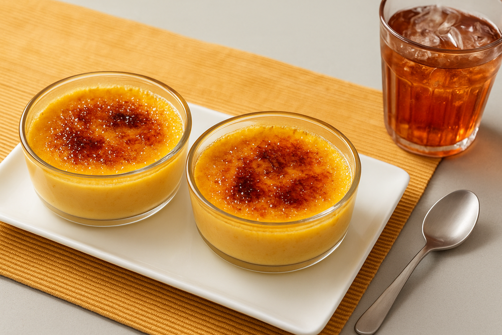 Crème brûlée – Le grand classique des bistrots