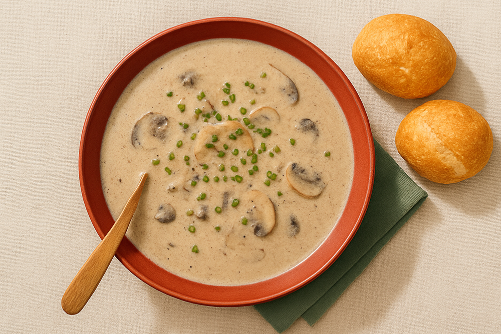 Crème de champignons