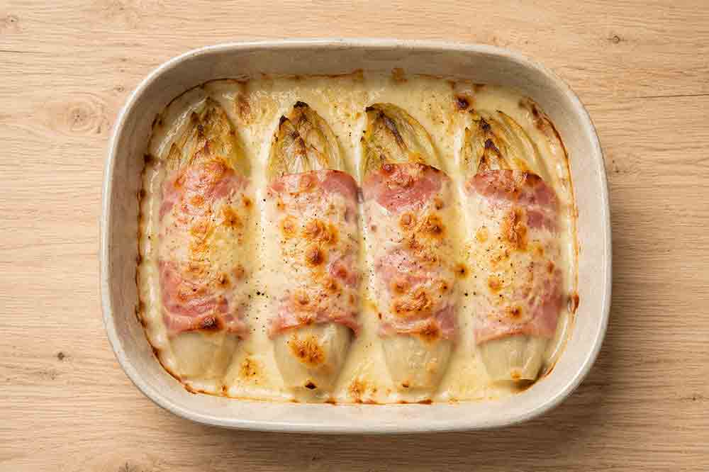 Endives au jambon