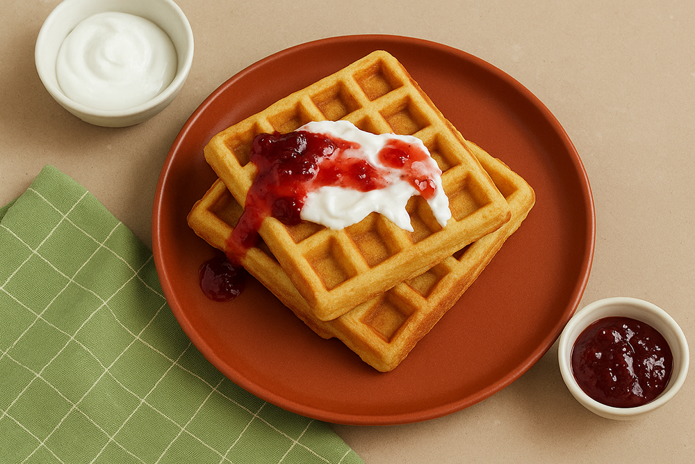 Gaufres multi-céréales (Multi-Grain Waffles)