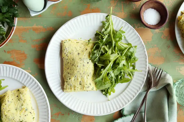 L'omelette française de Jacques Pépin