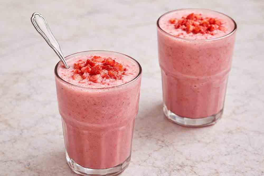 Lassi aux fraises