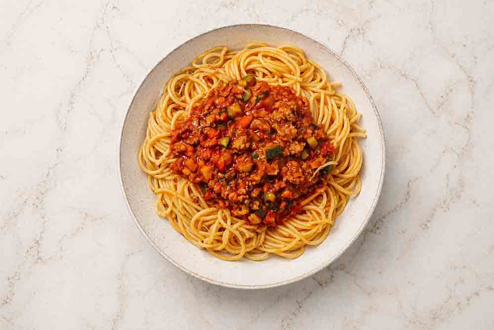 Pâtes à la bolognaise