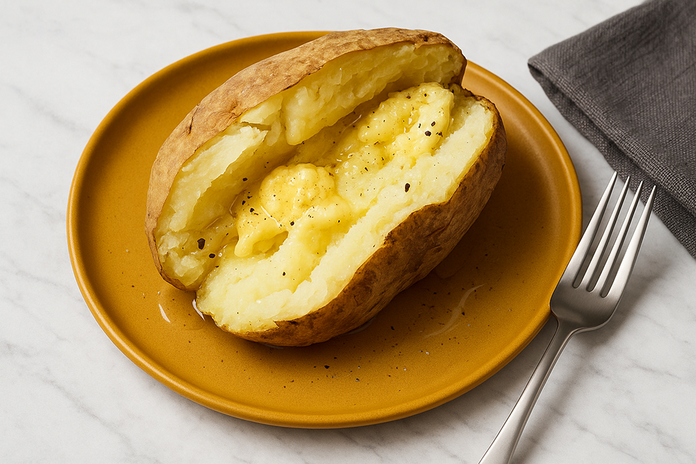 Pommes de terre au four à micro-ondes