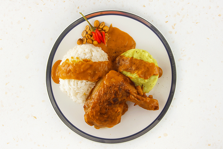 Poulet à la Moambé