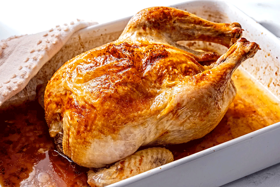 Poulet rôti (Recette de base)