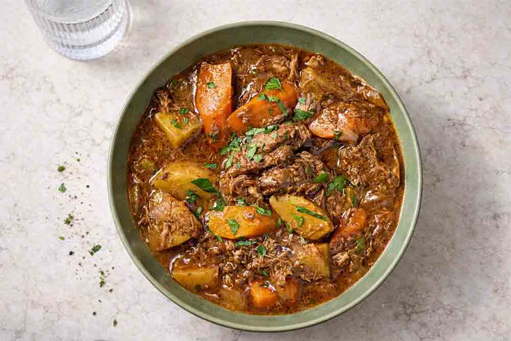 Ragoût de bœuf traditionnel