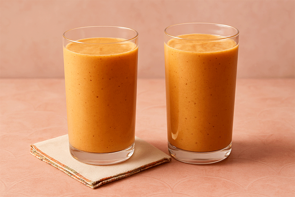 Smoothie au gâteau de carottes