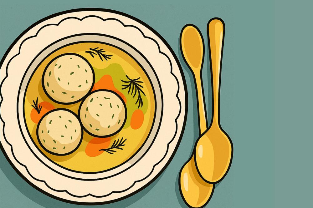 Soupe aux boules de matzo