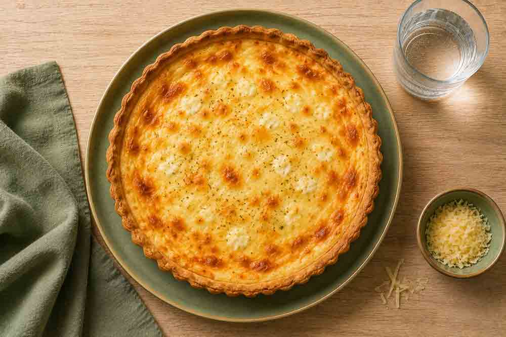 Tarte salée au fromage